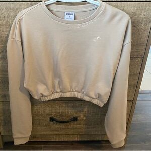 Gymshark x Whitney Simmons cropped sweatshirt